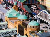 V Miniatur Wunderlandu nechybí ani typický severoněmecký přístav V Miniatur Wunderlandu nechybí ani typický severoněmecký přístav