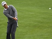 SENZAČNÍ CHIP. Matt Jones právě rozhoduje o svém triumfu na Houston Open. SENZAČNÍ CHIP. Matt Jones právě rozhoduje o svém triumfu na Houston Open.