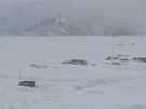 Záběry z kamer Českého hydrometeorologického ústavu ukazují okolí Luční boudy v... Záběry z kamer Českého hydrometeorologického ústavu ukazují okolí Luční boudy v...