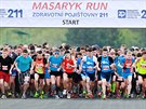 Na Masarykově okruhu se uskutečnil první ročník závodu Masaryk run. Na Masarykově okruhu se uskutečnil první ročník závodu Masaryk run.