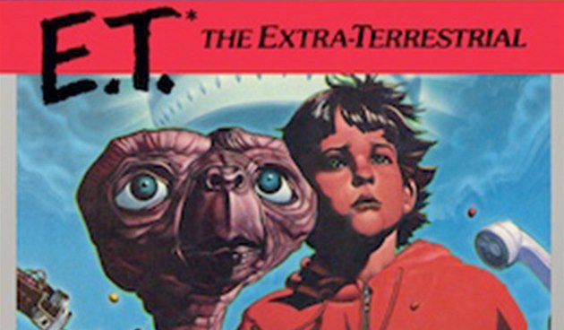Hra E.T. vydaná v roce 1982 Hra E.T. vydaná v roce 1982