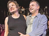 Těhotná herečka Eva Elsnerová s manželem Jakubem Špalkem. Těhotná herečka Eva Elsnerová s manželem Jakubem Špalkem.