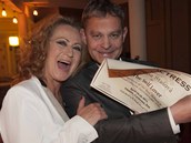 Simona Stašová a Filip Renč Simona Stašová a Filip Renč