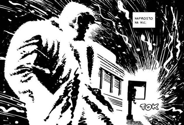 Ze souborného vydání komiksu Sin City Ze souborného vydání komiksu Sin City