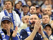 Fanoušci hokejistů Komety trnou. Fanoušci hokejistů Komety trnou.