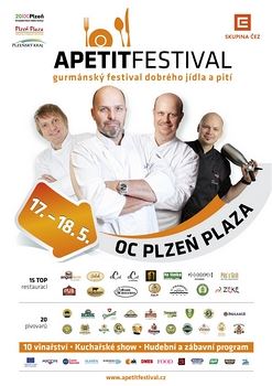 Pohlreich a spol. už za pár dní na Apetit Festivalu v Plzni Pohlreich a spol. už za pár dní na Apetit Festivalu v Plzni