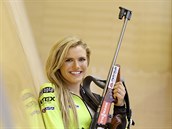 Biatlonistka Gabriela Soukalová na návštěvě fakulty sportovních studiií... Biatlonistka Gabriela Soukalová na návštěvě fakulty sportovních studiií...