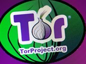 Logo projektu Tor zajišťujícího anonymní přístup k internetu prostřednictvím... Logo projektu Tor zajišťujícího anonymní přístup k internetu prostřednictvím...