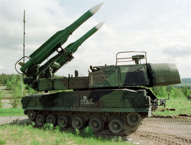 Protiletadlový BUK finské armády Protiletadlový BUK finské armády