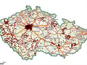 Mapa pokrytí signálem LTE, testovací BTS Mapa pokrytí signálem LTE, testovací BTS