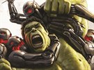 Marvel uvolnil první koncepty k plakátům chystaného filmu Avengers: Age of... Marvel uvolnil první koncepty k plakátům chystaného filmu Avengers: Age of...