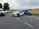 Dopravni nehoda dnes 28.7.20014 na silnice mezi Mladou Boleslavi a Nymburkem u odbocky na obec Neprevazka Dopravni nehoda dnes 28.7.20014 na silnice mezi Mladou Boleslavi a Nymburkem u odbocky na obec Neprevazka