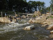 Kanál pro zářijové mistrovství světa vodních slalomářů v Deep Creeku Kanál pro zářijové mistrovství světa vodních slalomářů v Deep Creeku
