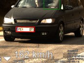 Na snímku je autentický snímek, který policisté pořídili před zastavením... Na snímku je autentický snímek, který policisté pořídili před zastavením...