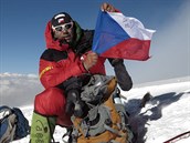 Radek Jaroš na vrcholu K2 Radek Jaroš na vrcholu K2