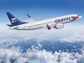 Boeing 737 MAX v barvách Travel Service Boeing 737 MAX v barvách Travel Service