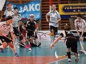 Momentka z utkání ligy florbalistek Girls FBC Liberec - Elité Praha. Momentka z utkání ligy florbalistek Girls FBC Liberec - Elité Praha.