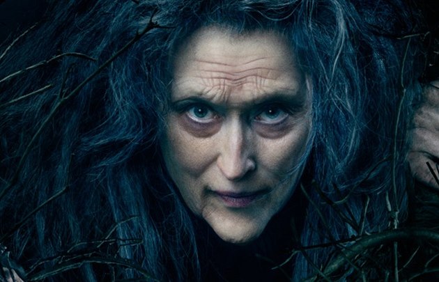 Meryl Streepová ve filmu Čarovný les Meryl Streepová ve filmu Čarovný les