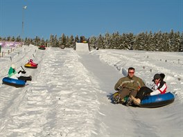Snowtubing v areálu NOVAKO Snowtubing v areálu NOVAKO