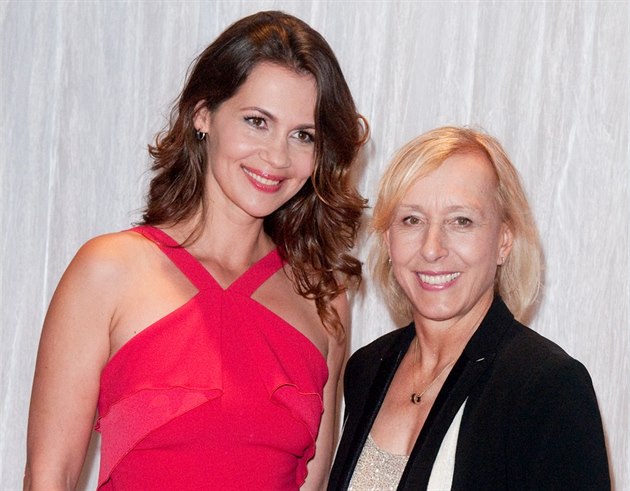 Julia Lemigovová a Martina Navrátilová (Delray Beach, 22. listopadu 2014) Julia Lemigovová a Martina Navrátilová (Delray Beach, 22. listopadu 2014)