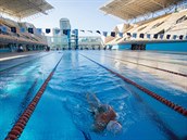 Olympijský bazén v Riu de Janeiro. Olympijský bazén v Riu de Janeiro.