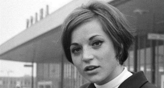 Milena Rezková-Hübnerová po návratu z olympijských her v Mexiku 1968 Milena Rezková-Hübnerová po návratu z olympijských her v Mexiku 1968